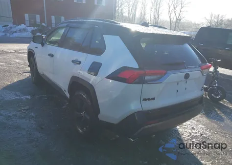 2020 Toyota Rav4 Hybrid Xse из США, поврежденный, VIN JTME6RFV1LD503044